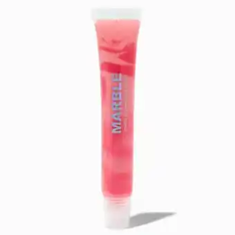 Claire's Marble pink glossy lip gloss tube Angebot