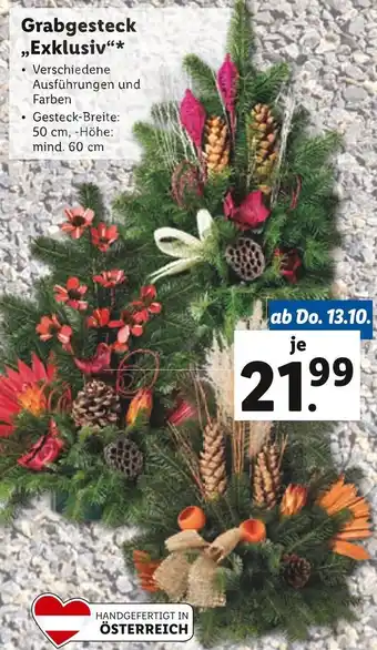 Lidl Grabgesteck Exklusiv Angebot