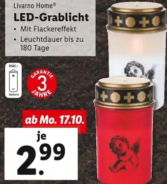 Lidl Livarno Home LED-Grablicht Angebot