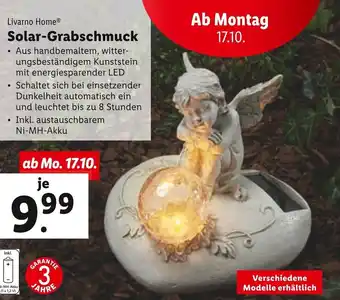 Lidl Livarno Home Solar-Grabschmuck Angebot