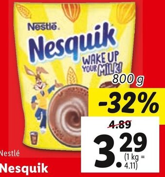 Lidl Nestle Nesquik 800g Angebot