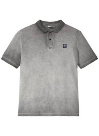 Bonprix Poloshirt in gewaschener optik, kurzarm Angebot
