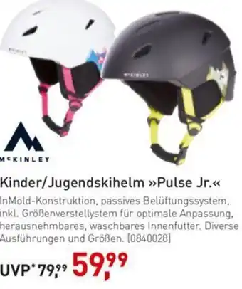 Intersport McKinley Kinder/Jugendskihelm Pulse Jr. Angebot
