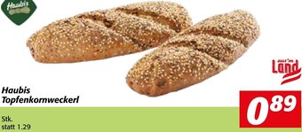 Strasser Markt Haubis Topfenkornweckerl Angebot