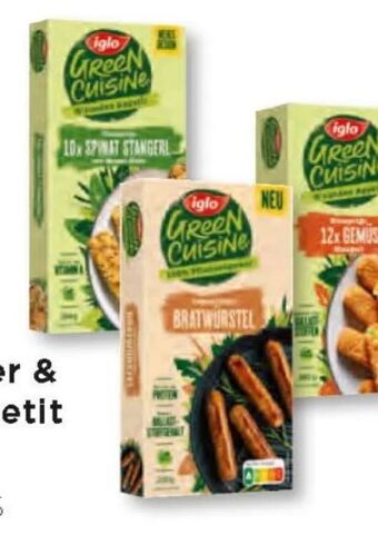 Unimarkt Green cuisine Angebot