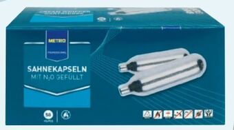 Metro Sahnekapseln Angebot