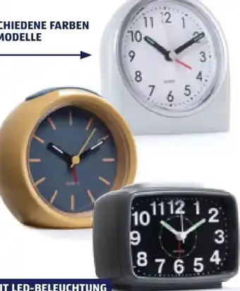Hofer Quarzwecker silent line Angebot