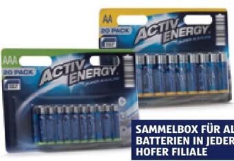 Hofer Batterien alkaline Angebot