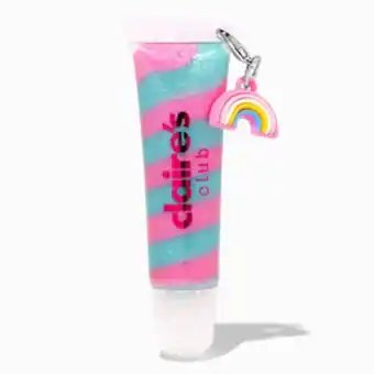 Claire's Claire's club rainbow charm lip gloss tube Angebot