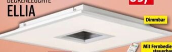 Bauhaus Led-deckenleuchte ellia Angebot