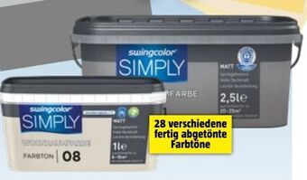 Bauhaus Wohnraumfarbe simply Angebot