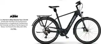 Gigasport KTM Herren-E-Bike Macina Tour CX 610 Angebot
