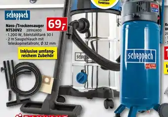 Bauhaus Scheppack Nass-/Trockensauger NTS30V2 Angebot
