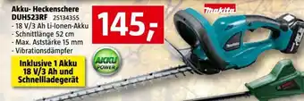 Bauhaus Makita Akku-Heckenschere DUH523RF Angebot