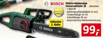 Bauhaus Bosch Elektro-Kettensäge UniversalChain 35 Angebot