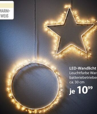 NKD Led-wandlicht Angebot