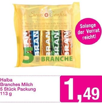 Sutterlüty Halba Branches Milch 113 g Angebot