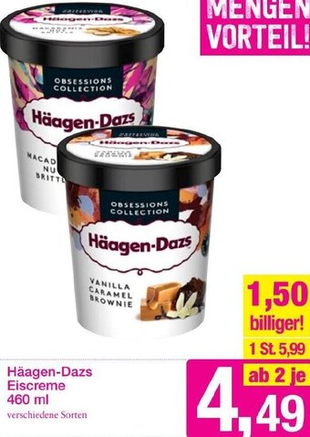 Sutterlüty Häagen-Dazs Eiscreme 460 ml Angebot