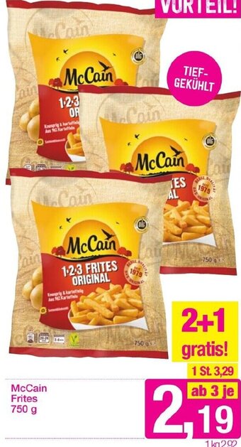 Sutterlüty McCain Frites 750 g Angebot