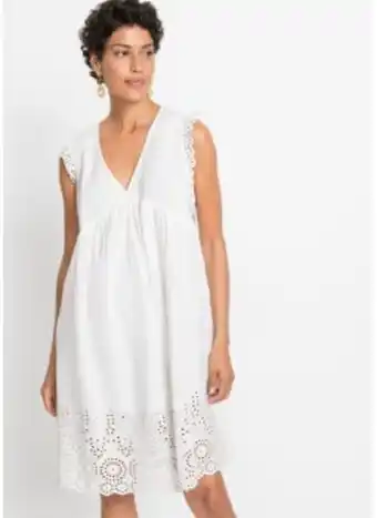 Bonprix Kleid mit lochstickerei Angebot