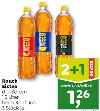 ADEG Rauch Eistee 1,5 Liter Angebot