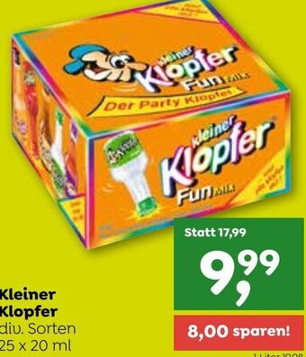 ADEG Kleiner Klopfer 25 x 20 ml Angebot