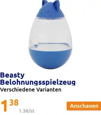 Action Beasty Belonnungsspielzeug Angebot