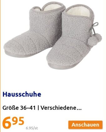 Action Hausschuhe 36-41 Angebot