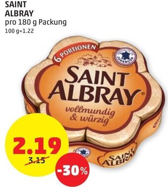 PENNY Saint Albray 180 g Angebot