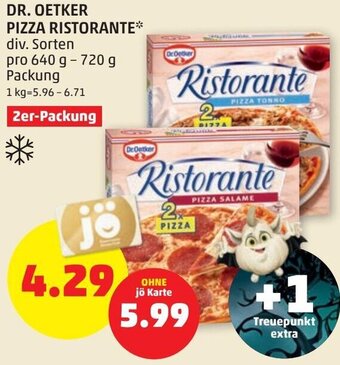 PENNY Dr. Oetker Pizza Ristorante 640 g-720 g Angebot