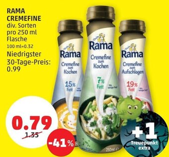 PENNY Rama Cremefine 250 ml Angebot