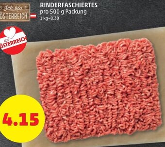 PENNY Rinderfaschiertes 500 g Angebot
