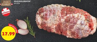 PENNY Kalbsrollbraten pro kilo Angebot