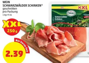 PENNY Wein Schwarzwälder Schinken 250 g Angebot