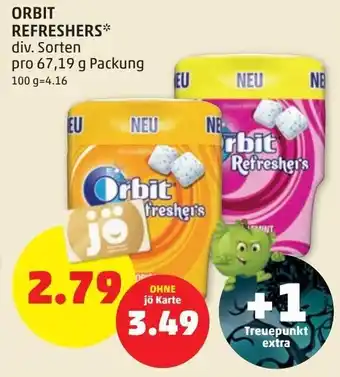 PENNY Orbit Refreshers 67,19 g Angebot
