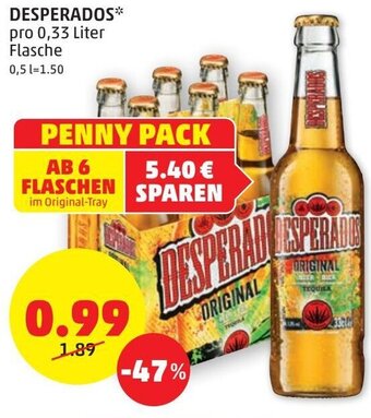 PENNY Desperados 0,33 Liter Angebot