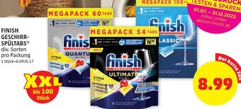 PENNY Finish Geschirrspültabs Angebot