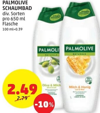 PENNY Palmolive Schaumbad 650 ml Angebot