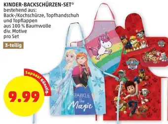 PENNY Kinder-Backschürzen-Set Angebot