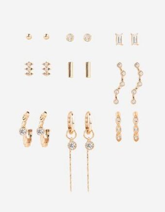Takko Damen ohrringe - 9er-pack Angebot