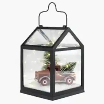 JYSK Laterne hyme b15xl15xh20cm m/deko u. led Angebot