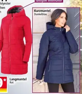 Norma Damen steppmantel Angebot