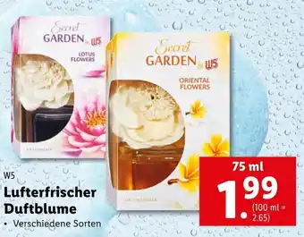 Lidl Lufterfrischer Duftblume 75ml Angebot