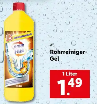 Lidl Rohrreiniger-Gel 1 Liter Angebot