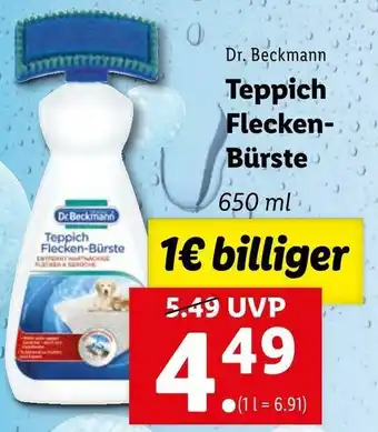 Lidl Teppich Flecken-Bürste 650ml Angebot