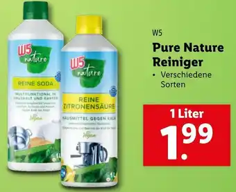 Lidl Pure Nature Reiniger 1 Liter Angebot