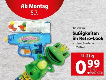 Lidl Süßigkeiten im Retro-Look 11-21g Angebot