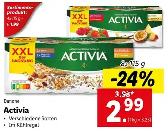 Lidl Activia 8x115g Angebot