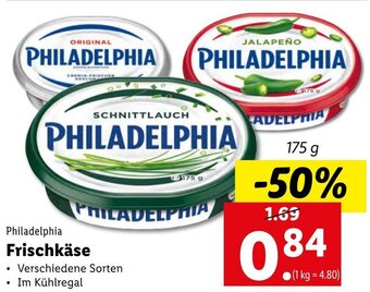 Lidl Frischkäse 175g Angebot