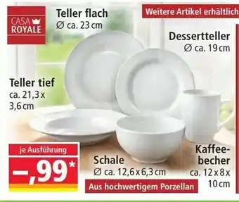 Norma Teller Flach,Teller Tief,Dessertteller,Schale,Kaffee-Becher Angebot